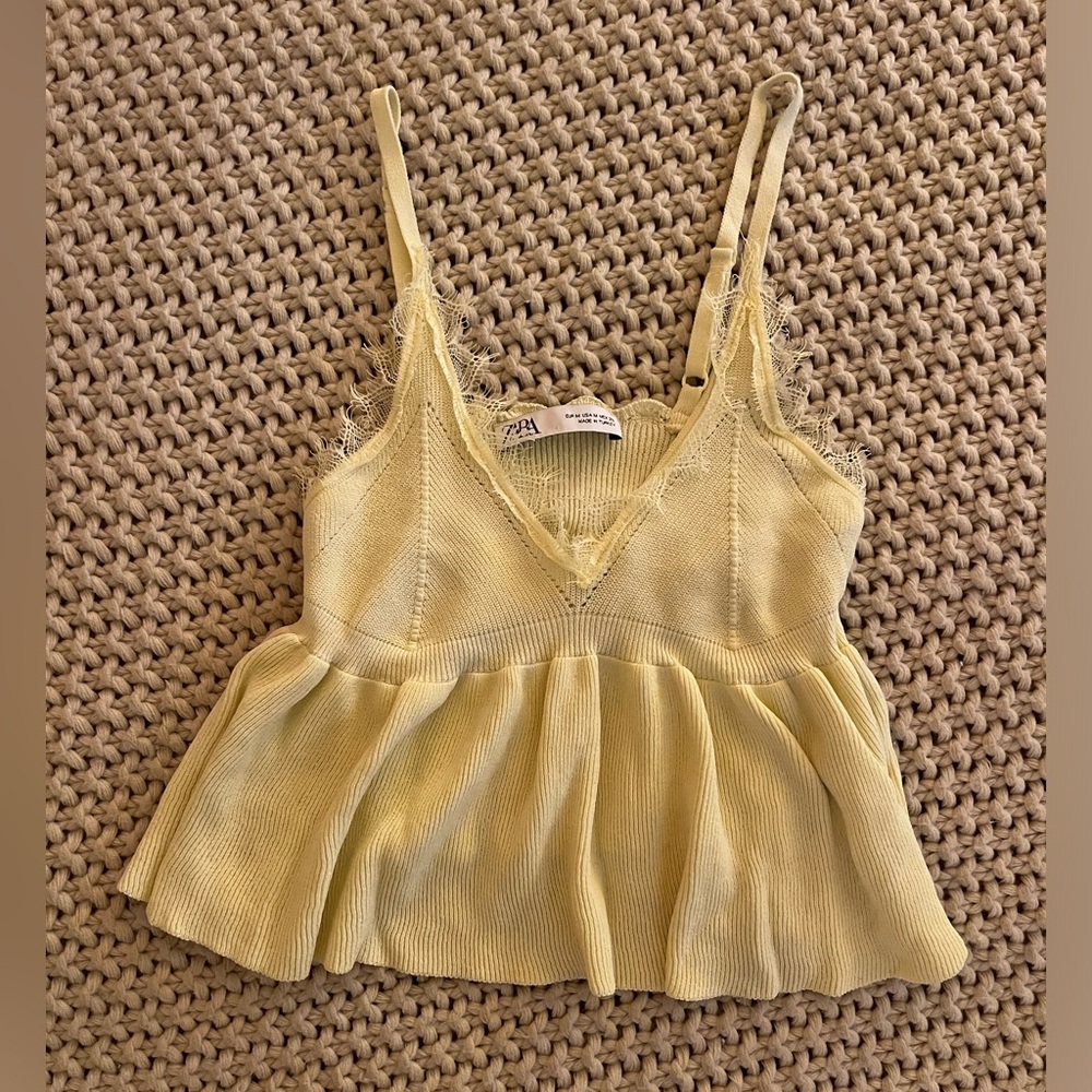 Zara Knit Tank Top